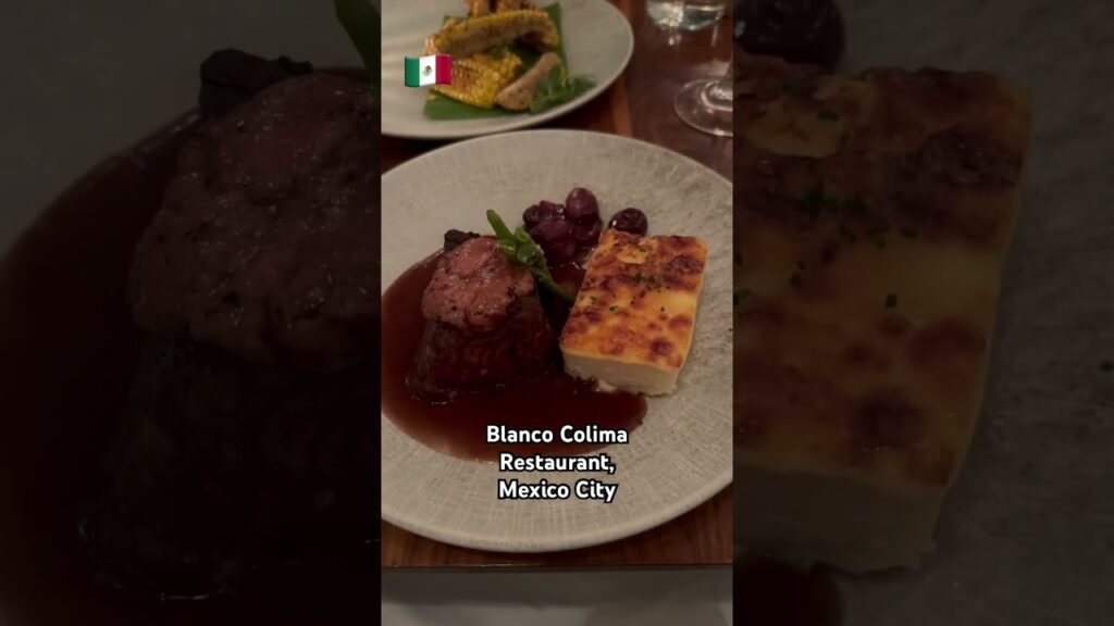 Blanco Colima in Mexico City: Experience modern Mexican gastronomy in a historic mansion
